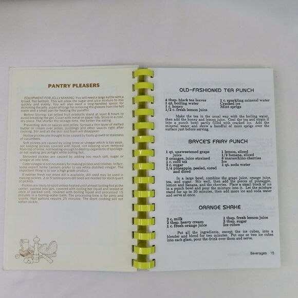 STHS Thespian Cookbook South Tahoe High School Drama Club Recipes Cook Book - Picture 3 of 9